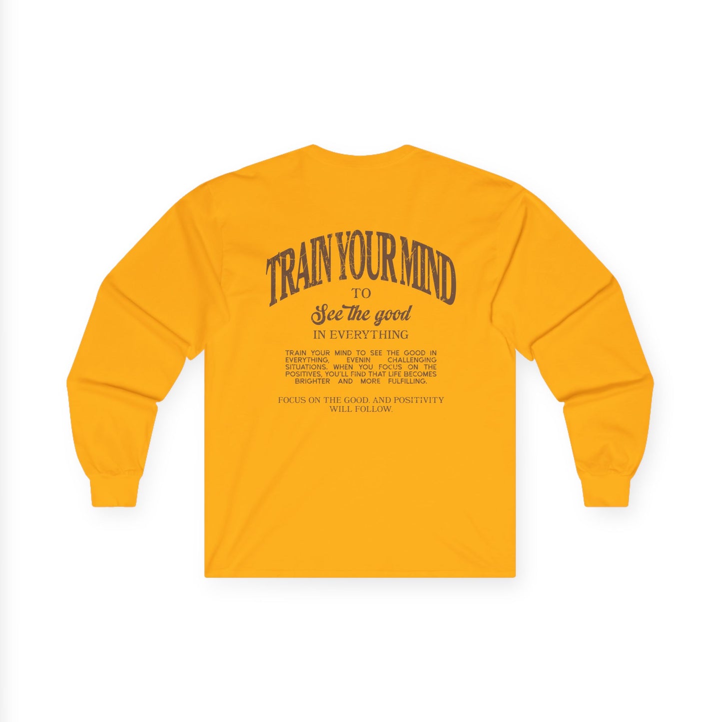 Train Your Mind Long Sleeve